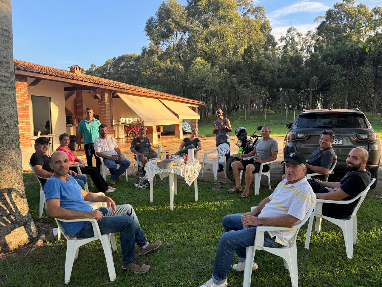 Confraternização do encerramento