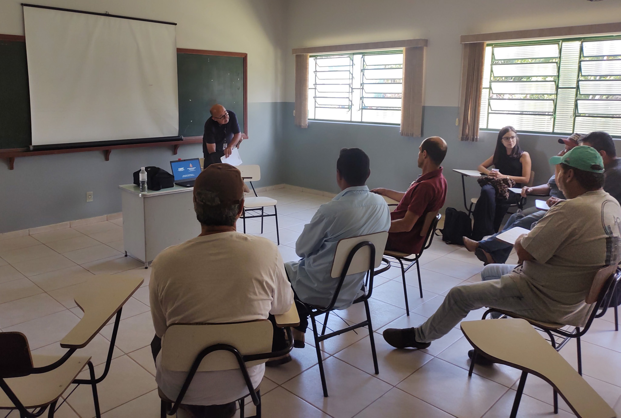 Sala de aula - curso